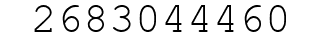 Number 2683044460.