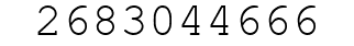 Number 2683044666.