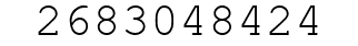 Number 2683048424.