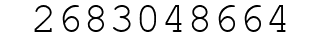 Number 2683048664.