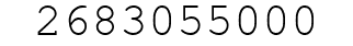 Number 2683055000.