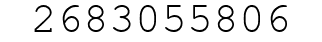 Number 2683055806.
