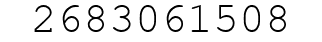 Number 2683061508.