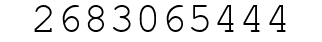 Number 2683065444.