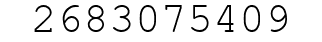 Number 2683075409.