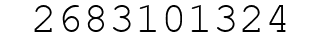 Number 2683101324.