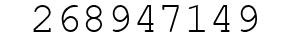 Number 268947149.