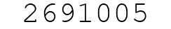 Number 2691005.