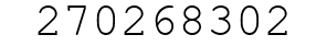 Number 270268302.