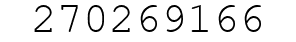Number 270269166.