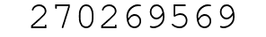 Number 270269569.