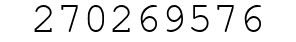 Number 270269576.