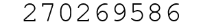 Number 270269586.