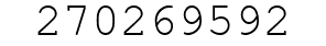 Number 270269592.