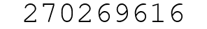 Number 270269616.