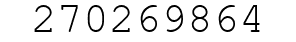 Number 270269864.