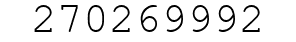 Number 270269992.