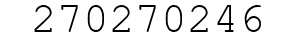 Number 270270246.