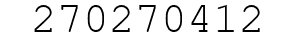 Number 270270412.