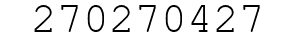 Number 270270427.