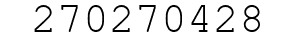Number 270270428.
