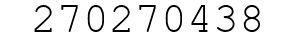 Number 270270438.