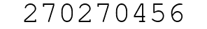 Number 270270456.