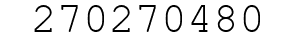 Number 270270480.