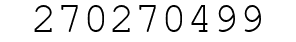 Number 270270499.