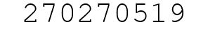 Number 270270519.