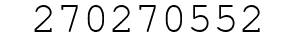 Number 270270552.