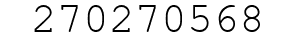 Number 270270568.