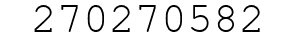 Number 270270582.