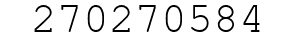 Number 270270584.