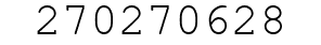 Number 270270628.