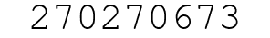 Number 270270673.
