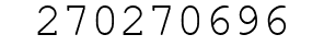 Number 270270696.
