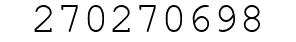 Number 270270698.