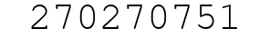 Number 270270751.