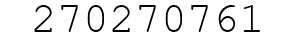 Number 270270761.