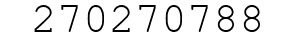 Number 270270788.