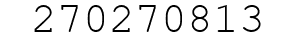 Number 270270813.