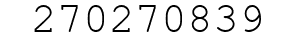 Number 270270839.
