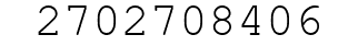 Number 2702708406.