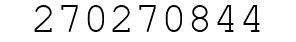 Number 270270844.
