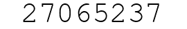 Number 27065237.