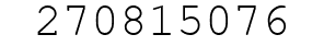 Number 270815076.