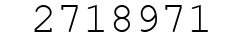 Number 2718971.