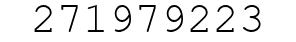 Number 271979223.
