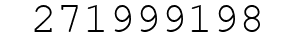 Number 271999198.
